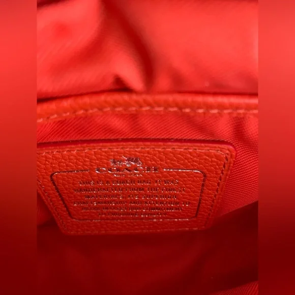 COACH RHYDER SATCHEL 18 IN SHEARLING AND LEATHER NWT - Picture 6 of 9